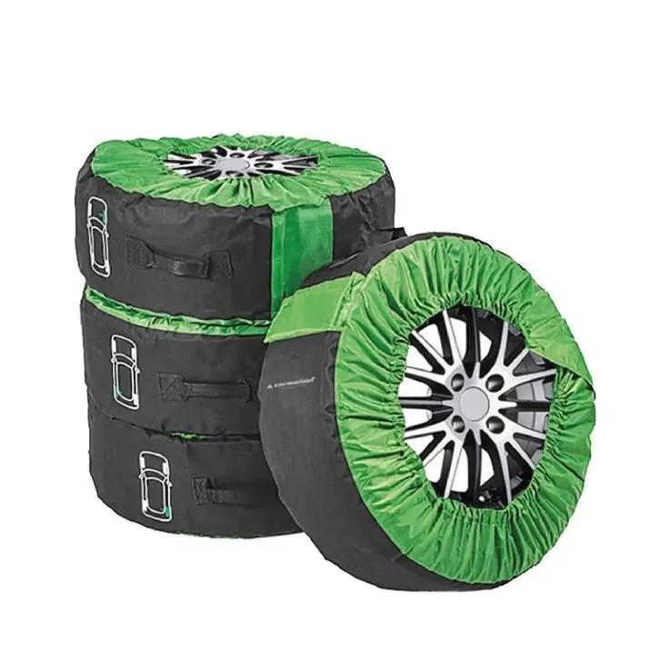 Łatwy zwrot Carmotion zestaw pokrowców na koła 13-17” – solidne pokrowce ochronne na felgi