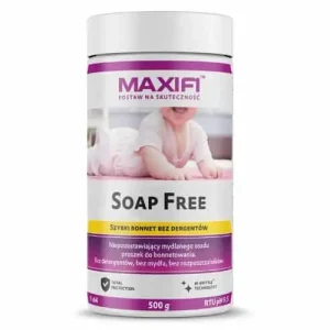 Maxifi Soap Free 500g – szybki bonnet bez detergentów w proszku Zamów dziś
