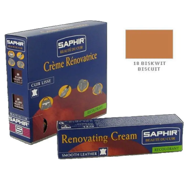 SAPHIR BDC Renovating Creme 25ml #18 BISCUIT / BISZKOPT – krem do renowacji skóry Sprawdź teraz