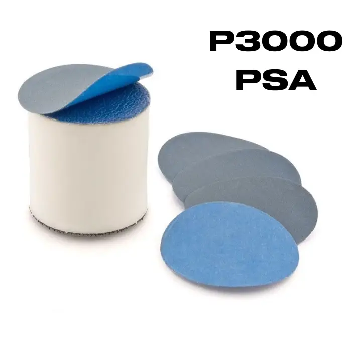 Flexipads płatki ścierne P3000 PSA 10szt – płatki ścierne o średnicy 35mm na klej Do wyczerpania zapasów
