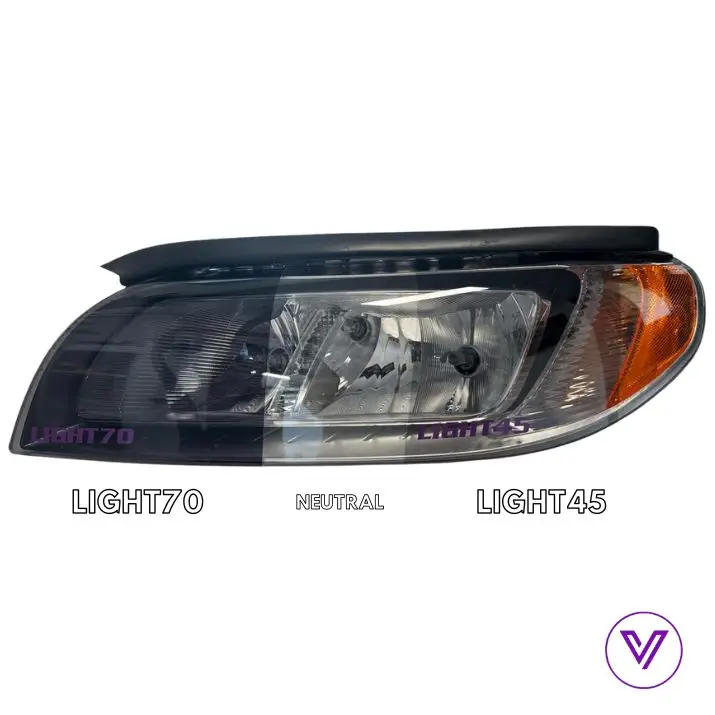 Violet Skin przyciemniająca folia PPF na reflektory LIGHT70 – odcinek 1m Okazja