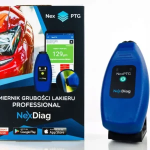 Super okazja NexDiag NexPTG Professional – bezprzewodowy profesjonalny miernik lakieru, rozdzielczość 1μm, pamięć do 4000 pomiarów