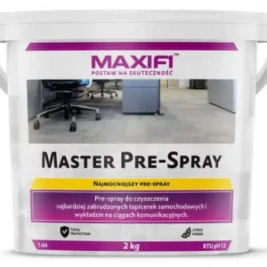 Maxifi Master Pre-Spray 2kg – mocno zasadowy środek do prania ekstrakcyjnego Ekspresowa dostawa