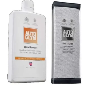 AUTOGLYM Quik Refresh 500ml + AUTOGLYM INSTADRY – zestaw do mycia bez spłukiwania Tani