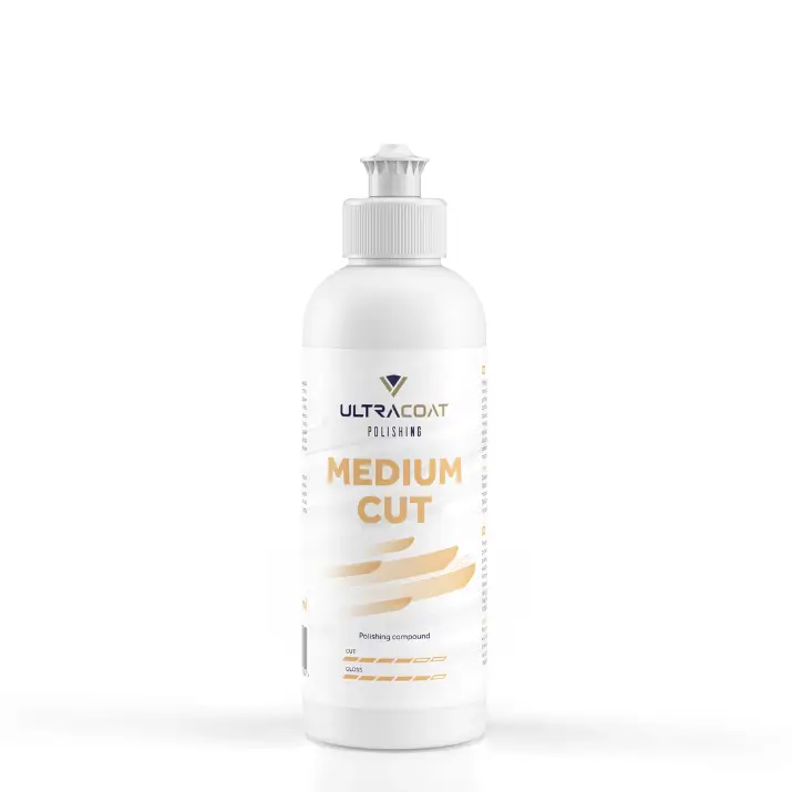 Dodaj do koszyka Ultracoat Medium Cut 250ml – średnio ścierna pasta polerska bez silikonu