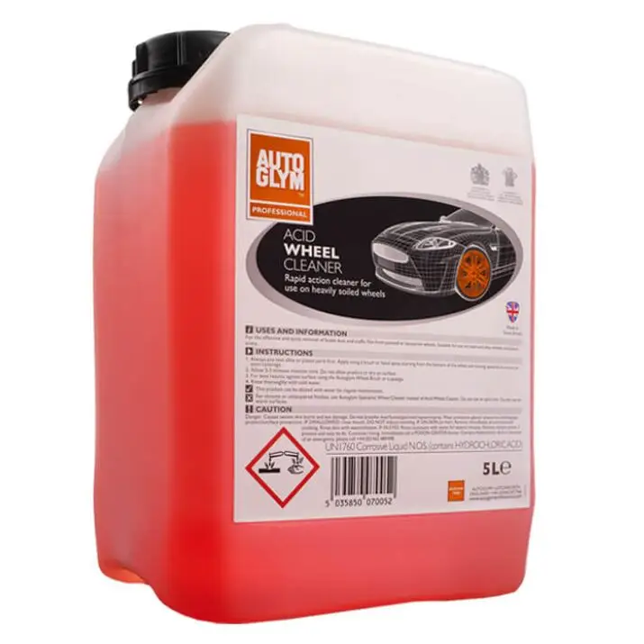 AUTOGLYM ACID Wheel Cleaner 5L – bardzo mocny, kwasowy środek do czyszczenia felg Darmowy zwrot