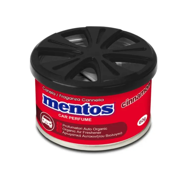 Premium MENTOS Can Air Freshner CINNAMON – puszka zapachowa, cynamonowy zapach