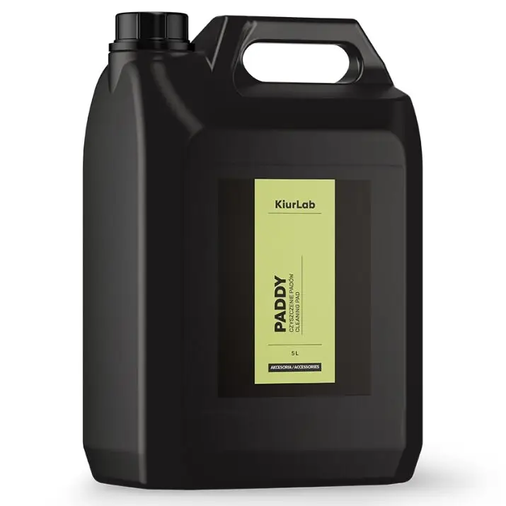 Popularny KiurLab PADDY Pad Cleaner 5L – gotowy środek do czyszczenia padów polerskich