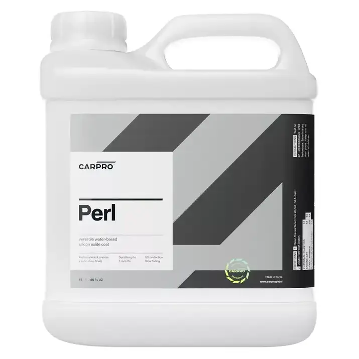 CarPro Perl Coat 4L – zaawansowany środek do zabezpieczenia opon, gumy i plastików zewnętrznych Nie przegap