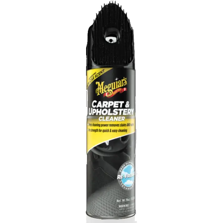 Wybór klientów Meguiar’s Carpet & Upholstery Cleaner – środek do czyszczenia tapicerki materiałowej, dywaników ze szczotką