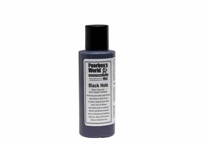 Poorboy’s World Black Hole Show Glaze 118ml – politura, glaze do ciemnych lakierów, efekt show car Szybka wysyłka