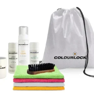 Colourlock zestaw do skór SOFT + kubek + worek – zestaw do pielęgnacji skórzanej tapicerki Niska cena