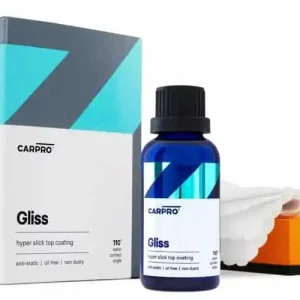 CarPro Gliss Top Coat 30ml – powłoka ceramiczna o wysokim połysku, podbija kolor Łatwy zwrot
