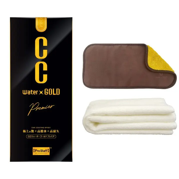 Prostaff CC Water Gold Premier 300 ml + mikrofibry SET – mocny sealent ochronny do lakieru Taniej