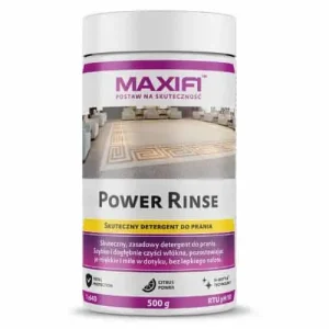 Najlepsza cena Maxifi Power Rinse 500g – proszek do prania ekstrakcyjnego tapicerki materiałowej i alkantary