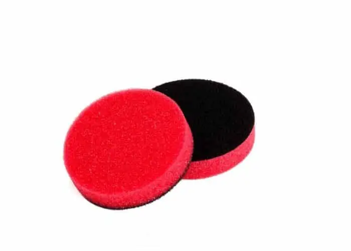 NAT gąbka polerska 33mm czerwona POLISH twardy finish Premium
