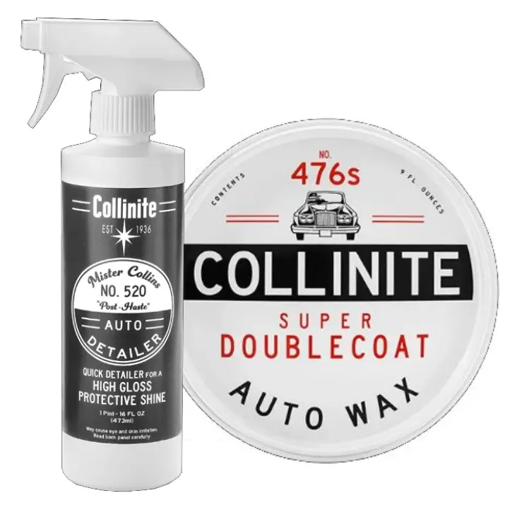 Bestseller Collinite 476s + Collinite 520 Mister Collins QD- trwały wosk hybrydowy z Carnauba + Quick Detailer