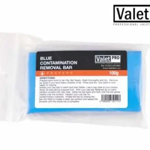 Wysoka jakość ValetPRO Blue Traditional Clay Bar – twarda glinka do czyszczenia lakieru 100g