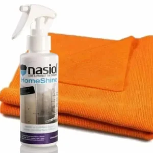 Zamów teraz Nasiol HomeShine 150ml – powłoka ochronna do kabin prysznicowych, umywalek, luster