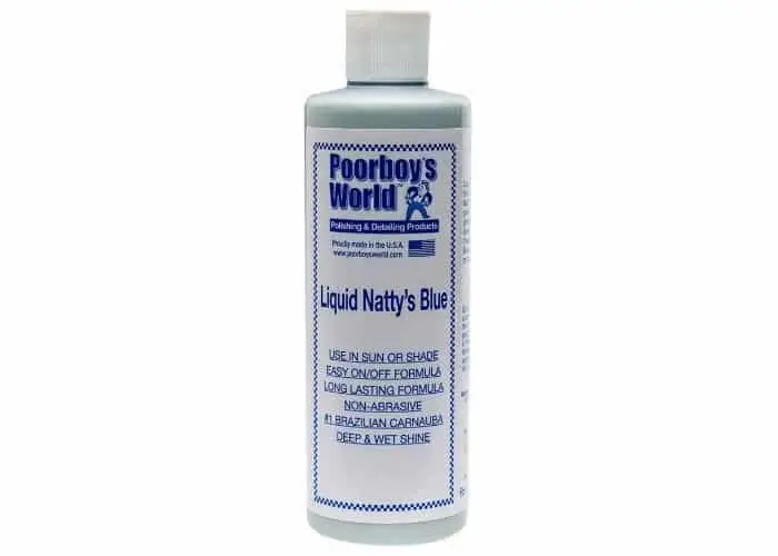 Poorboy’s World Liquid Natty’s Blue Wax 473ml – wosk naturalny do ciemnych lakierów, wosk do czarnego lakieru Oferta limitowana