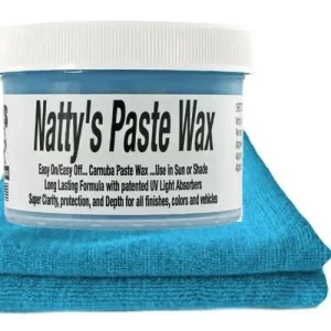 Ostatnie sztuki Poorboy’s World Natty’s Paste Wax Blue 235ml – wosk naturalny do ciemnych lakierów, wosk do czarnego lakieru