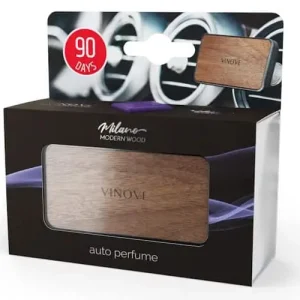 Hit cenowy VINOVE Milano Nature Wood – zapach na kratkę nawiewu, ekskluzywna mieszanka, trwałość do 90 dni