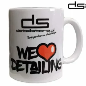 Kubek Detailera Love Detailing – kubek detailera z wyjątkowym napisem, trwały nadruk 330ml Oferta czasowa
