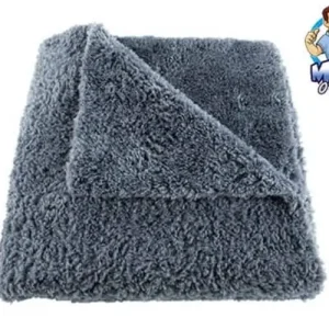 Mike O`Fiber Royal Plush 450gsm 40x40cm Grey – puszysta mikrofibra do docierania wosków, selatów i quick detailerów Taniej