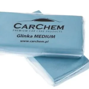 Nowość CarChem Glinka Medium Blue 100g – średnio twarda glinka do oczyszczania lakieru