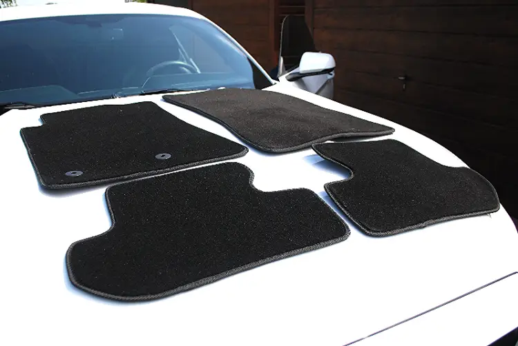 Ekspresowa dostawa Dywaniki PREMIUM Ford Mustang 2015-2023 kpl.