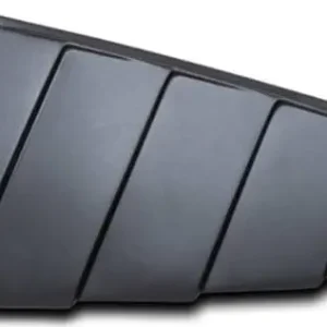 Oferta limitowana Osłony skrzela tylnych szyb Ford Mustang 2015 - 2023 Black Matte / Czarny Matowy