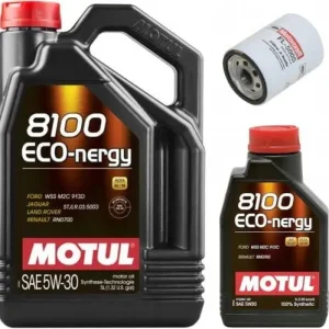 Okazja Zestaw filtr + olej MOTUL ECO-nergy OLEJ 5W30 6L Ford Mustang 3.7 V6 2010 - 2017