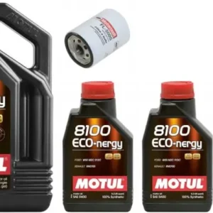 Zestaw filtr Morotcraft + olej MOTUL Eco-nergy OLEJ 5W30 8L Ford Mustang 5.0 V8 2011-2023 Bezpieczna płatność