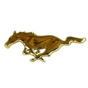 Oferta limitowana Emblemat Ford Mustang Koń - Złoty dł.15,5cm