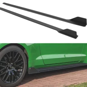 Dokładki progów STREET PRO V.2 Ford Mustang 2015-2023 ( Tekstura ) MAXTON_FOMU6FGTCNC-SD2B Taniej