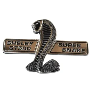 Emblemat Cobra Shelby Ford Mustang USA / SHELBY GT500 SUPER SNAKE Darmowa dostawa