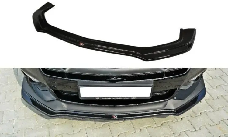Front splitter / Przednia dokładka Ford Mustang 2015 - 2017 do spoilera SVT / premium / wersji z pakietem zwiększonych osiągów / CARBON look / FO-MU-6-GT-FD1C / FOMU6GTFD1C Nowy