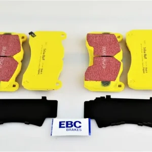 Ekspresowa dostawa Klocki hamulcowe przednie Ford Mustang Shelby GT500 5.8 Supercharged 2013-2014 EBC Yellow / DP43013R