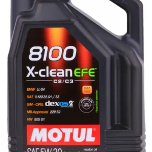 Taniej MOTUL 8100 X-CLEAN EFE C2/C3 5W30 5L