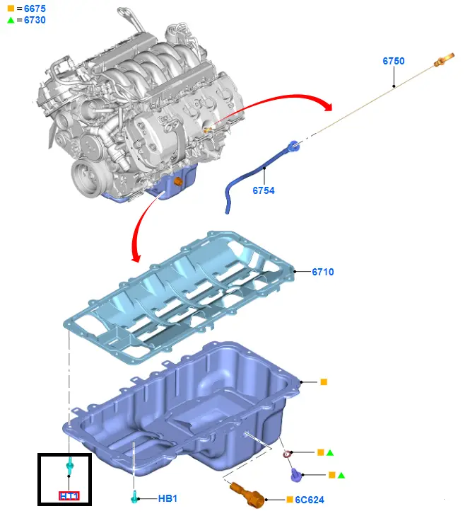 Promocja 艢ruba miski olejowej Ford Mustang 2015-