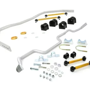 Ostatnie sztuki Zestaw stabilizatory przedni + tylny + łączniki + tuleje Ford Mustang 2005 - 2014 / Whiteline