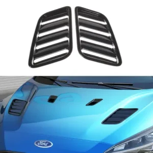 Zamów dziś Wloty na maskę Ford Focus MK4 / Uniwersalne ( duże ) GLOSS BLACK / Czarny Połysk