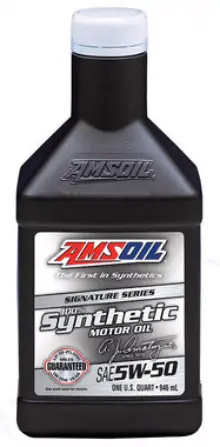Olej 5W-50 Signature Series Synthetic Motor Oil 0,95l AMS OIL Do wyczerpania zapasów