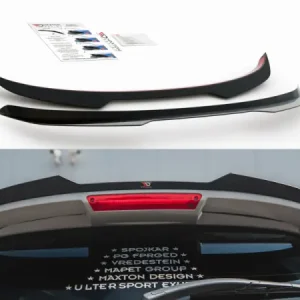 Kup online Dokładka spoilera / Przedłużenie lotki MAXTON Ford Fiesta ST mk7 2009 - 2016 Czarny Połysk / Gloss Black