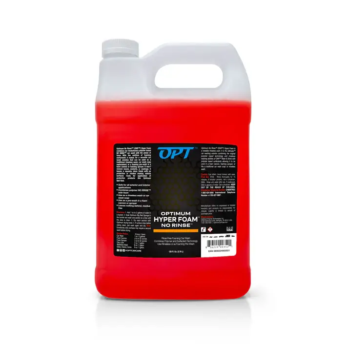 Oferta czasowa Optimum No Rinse Hyper Foam 3,8L - pieniący szampon do mycia bezwodnego