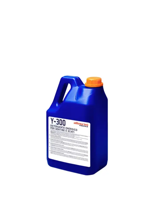 Allegrini Y-300 5L - silny detergent do zęz, kadłubów i pontonów Łatwy zwrot
