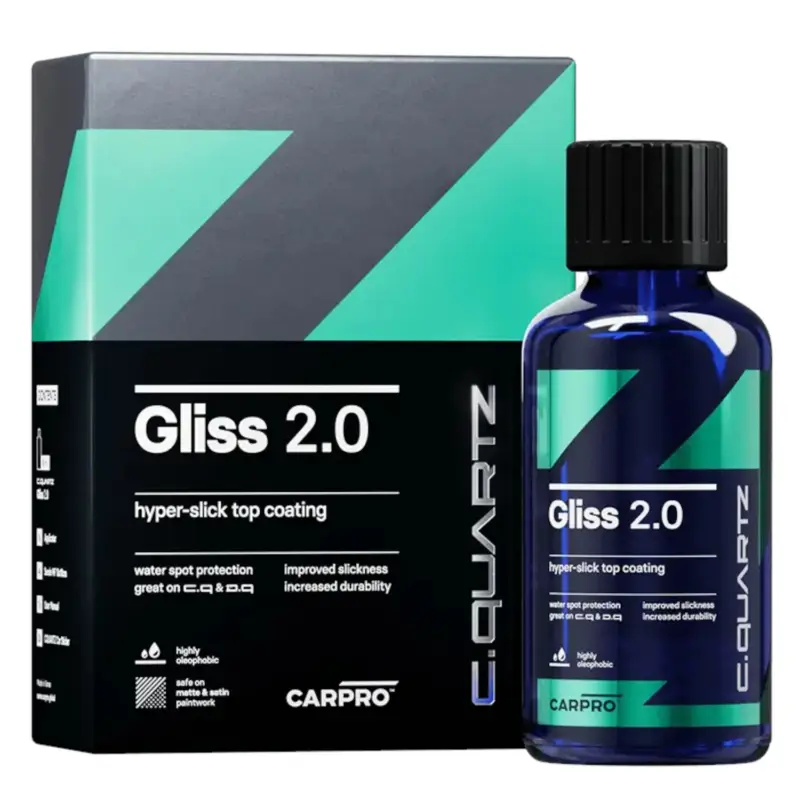 CarPro Gliss 2.0 - Powłoka ochronna na poziomie nowoczesnej technologii 50ml Zniżka