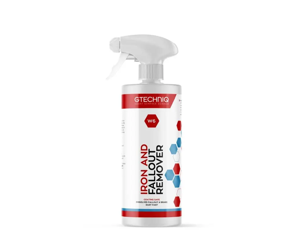 Promocja Gtechniq W6 Iron 500ml - płyn do felg i osadów metalicznych