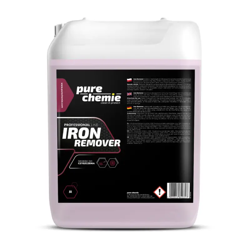 Pure Chemie Iron Remover 5L - delikatny środek do usuwania opiłków metalicznych Oferta limitowana