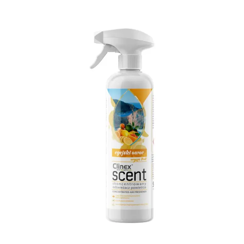 Clinex Scent - Egejski Owoc 500ml - odświeżacz powietrza Rabat